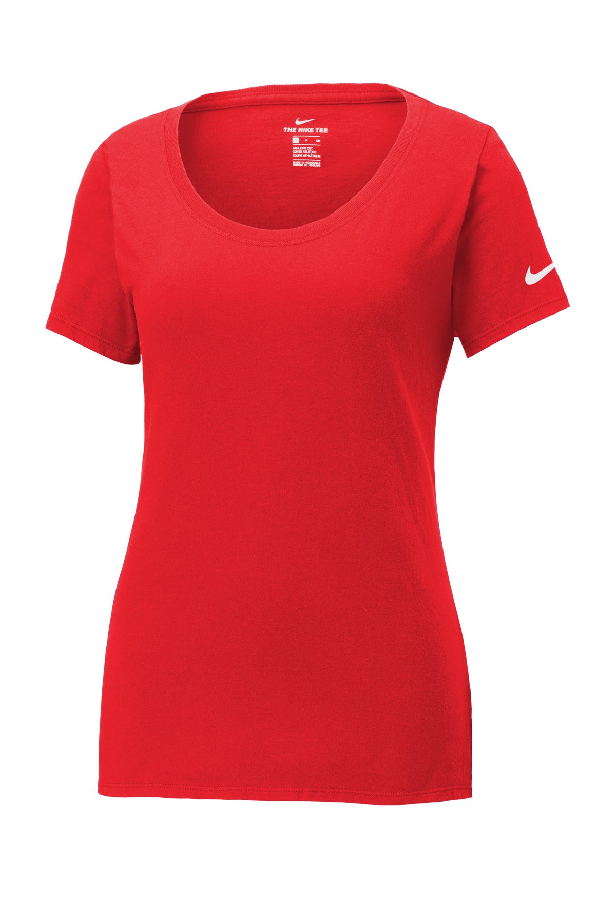 Nike Women's Dri-FIT Cotton/Poly Scoop Neck Tee. NKBQ5234
