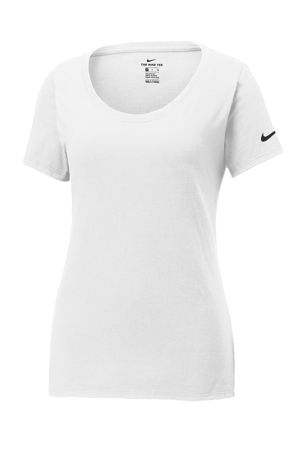 Nike Women's Dri-FIT Cotton/Poly Scoop Neck Tee. NKBQ5234