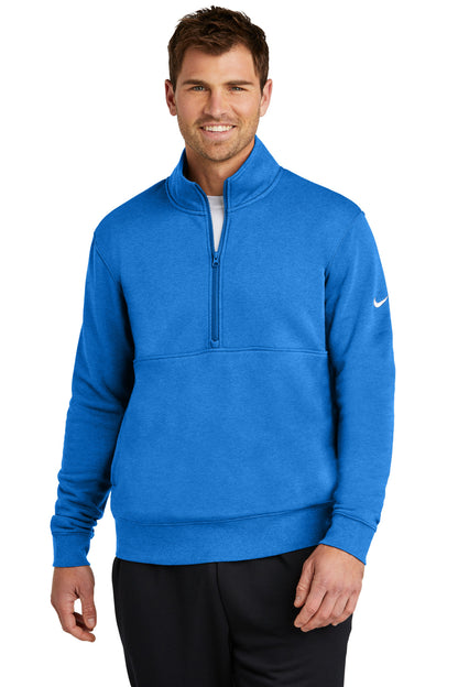 SanMar NKDX6718_lightgameroyalheather_model_front.jpg