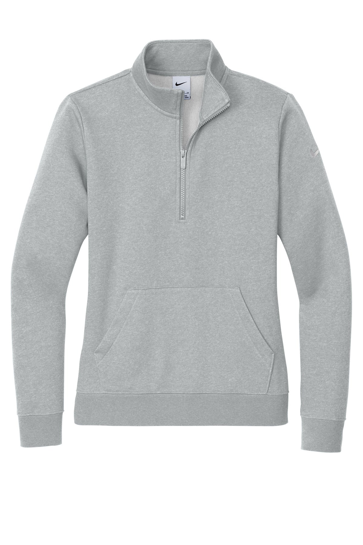 Nike Women's Club Fleece Sleeve Swoosh 1/2-Zip NKDX6720