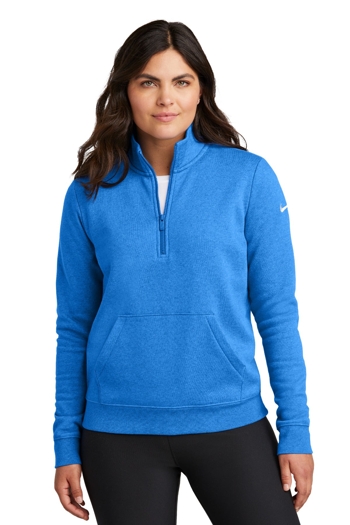 SanMar NKDX6720_lightgameroyalheather_model_front.jpg