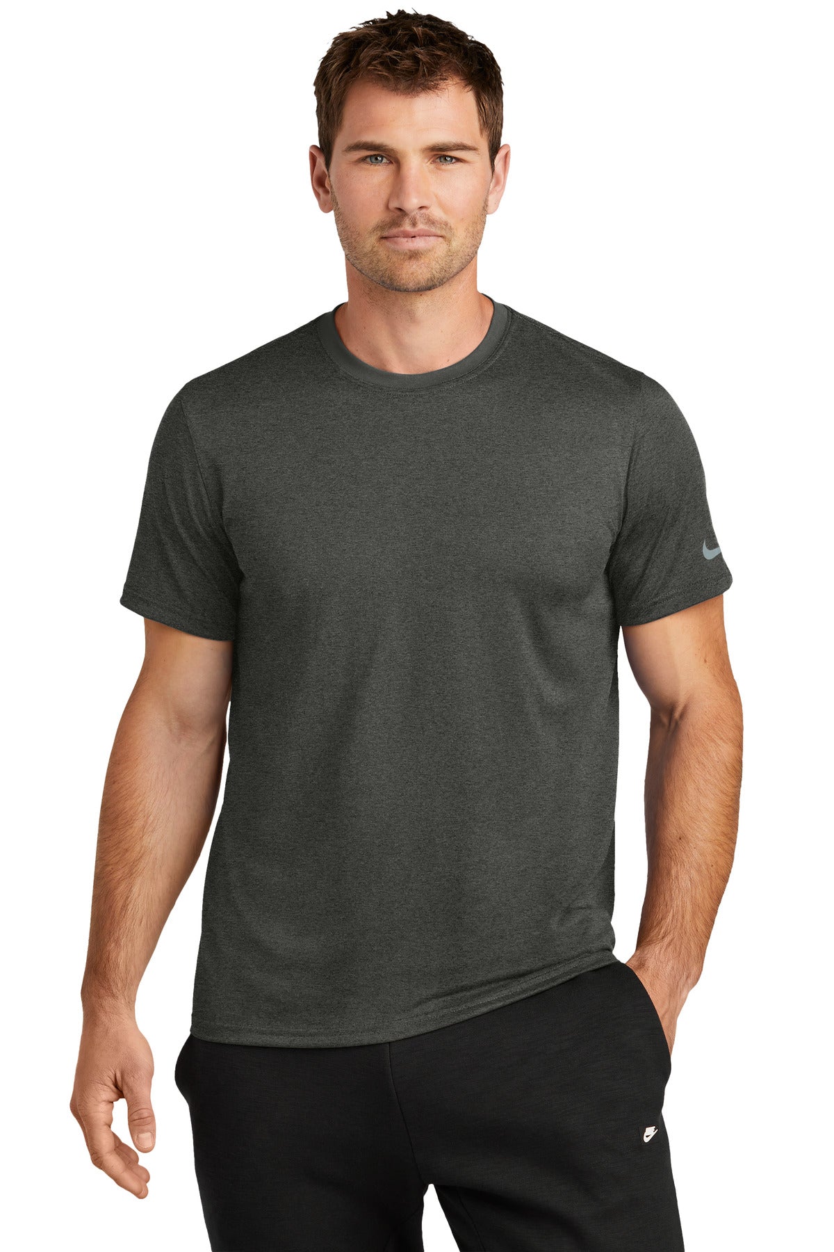 SanMar NKDX8730_darksmokeheather_model_front.jpg