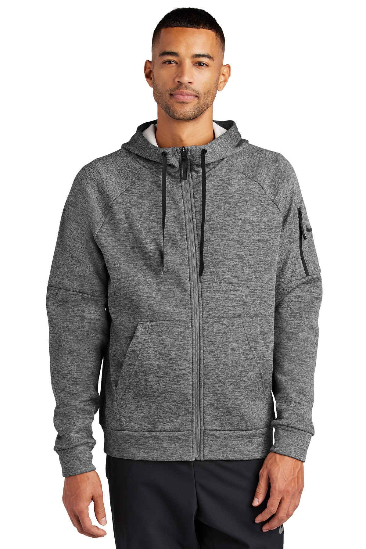 SanMar NKFD9859_CHARCOALHEATHER_Model_Front.jpg