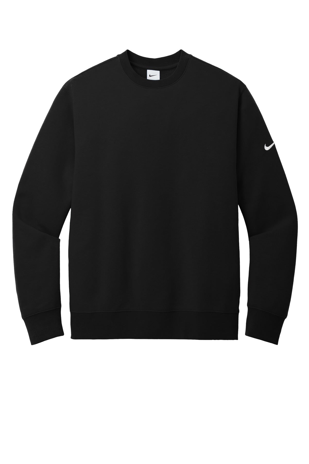Nike Club Fleece Sleeve Swoosh Crew NKFD9863