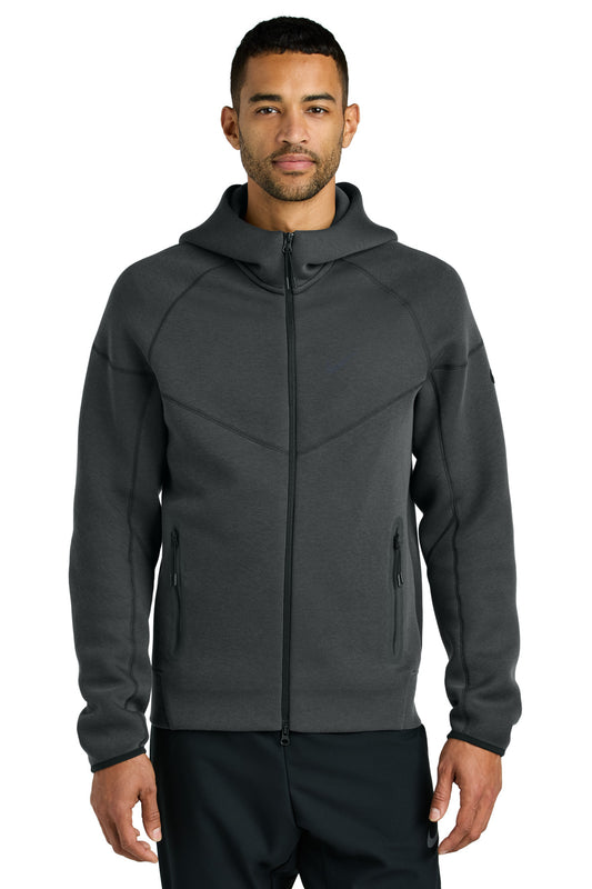 Front View of AnthrctHt Nike Tech Fleece Full-Zip Hoodie NKFQ4762  - XS