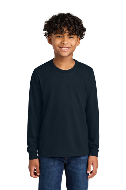 Next Level Apparel Youth Cotton Long Sleeve Tee NL3311