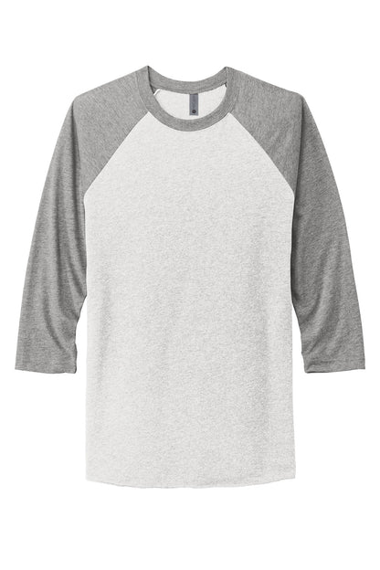 Next Level Apparel Adult Tri-Blend 3/4-Sleeve Raglan Tee. NL6051