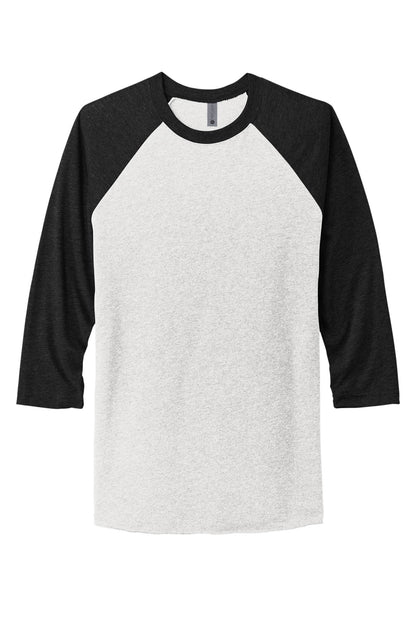 Next Level Apparel Adult Tri-Blend 3/4-Sleeve Raglan Tee. NL6051