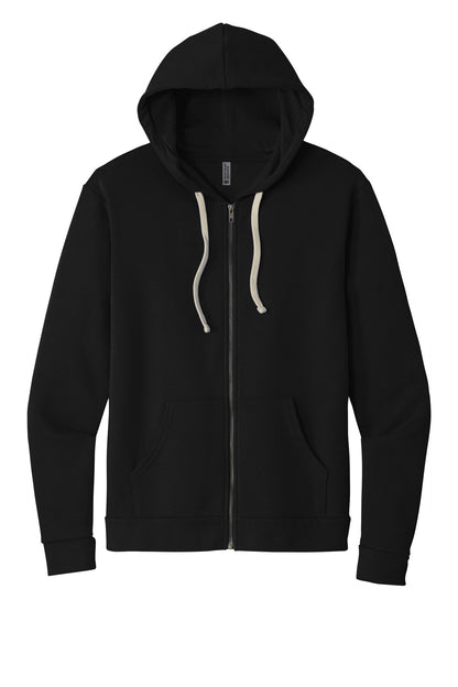 Next Level Apparel Adult Santa Barbara Zip Hoodie. NL9602
