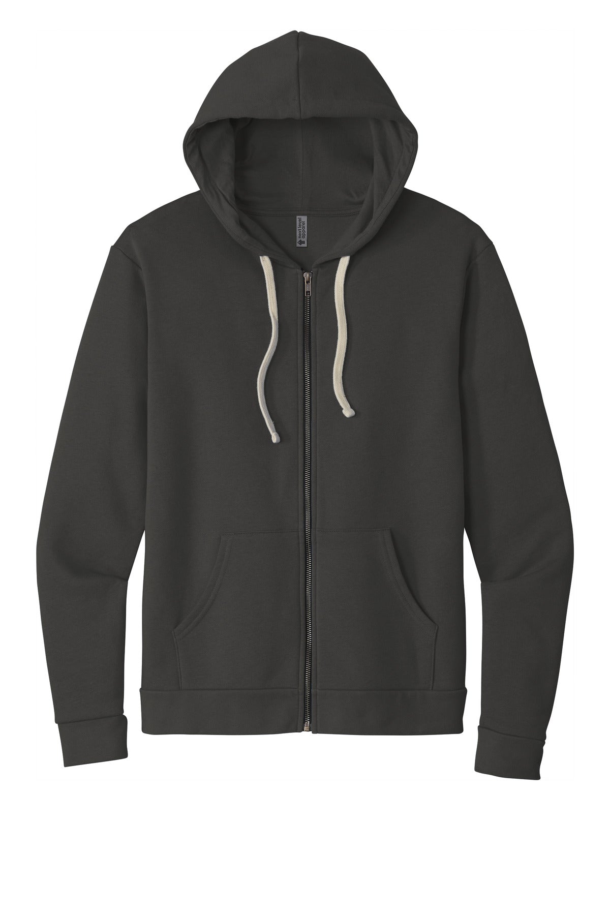 Next Level Apparel Adult Santa Barbara Zip Hoodie. NL9602