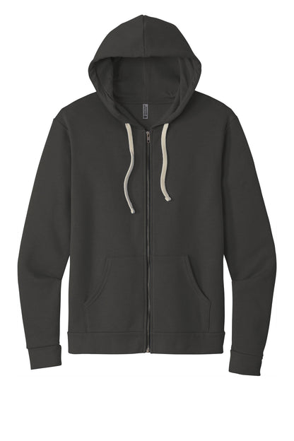 Next Level Apparel Adult Santa Barbara Zip Hoodie. NL9602