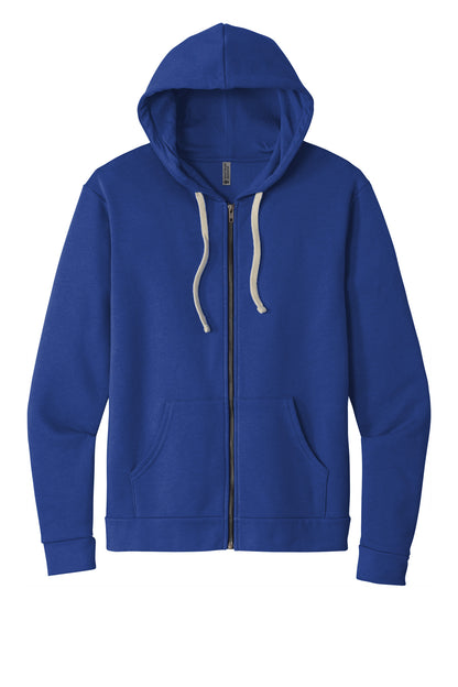 Next Level Apparel Adult Santa Barbara Zip Hoodie. NL9602