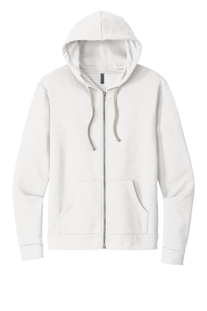 Next Level Apparel Adult Santa Barbara Zip Hoodie. NL9602