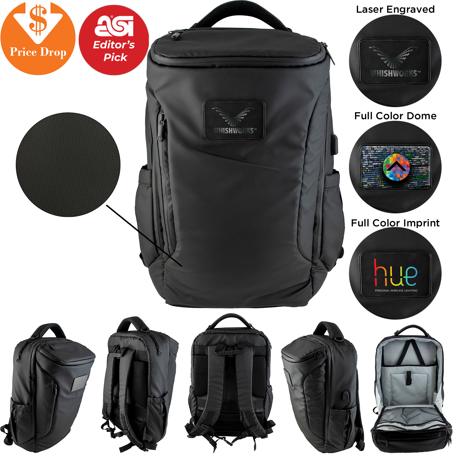 Black Nomad Tech And Travel Backpack