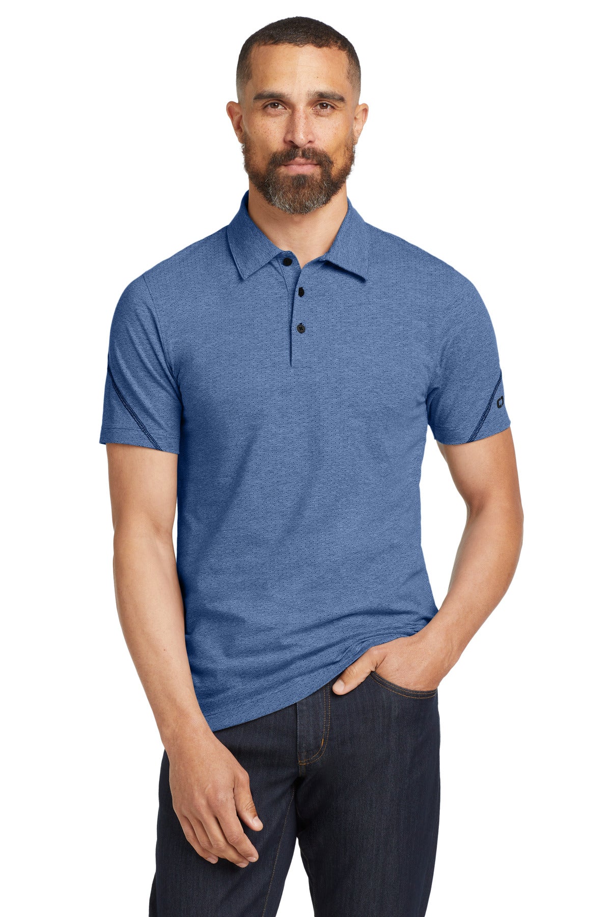 SanMar OG135_blueheather_model_front.jpg