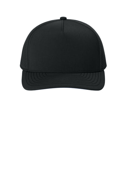 Front View of Blacktop OGIO 5-Panel Performance Cap OG606  - S