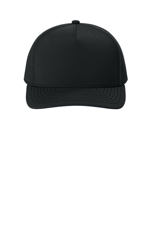 Front View of Blacktop OGIO 5-Panel Performance Cap OG606  - S