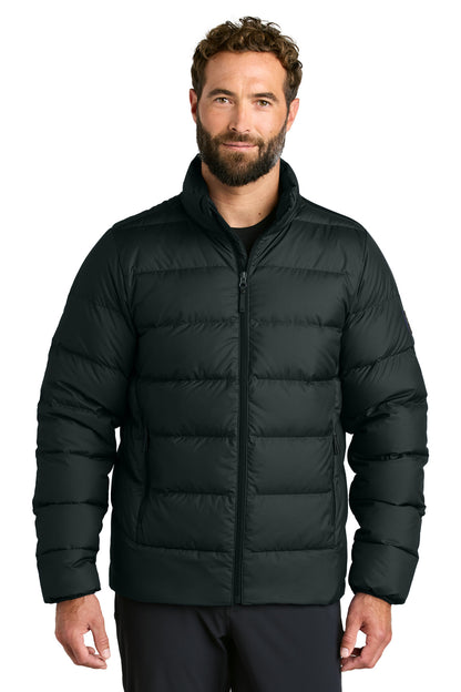 Front View of Black LIMITED EDITION Outdoor Research Coldsnap Down Jacket OR322226  - M