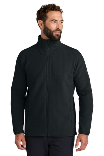Front View of Black LIMITED EDITION Outdoor Research Grid Soft Shell Jacket OR322264  - S
