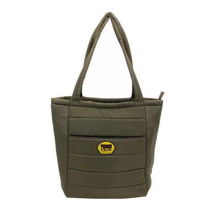 Otaria™ Puffy Recycled Tote Bag, Patch