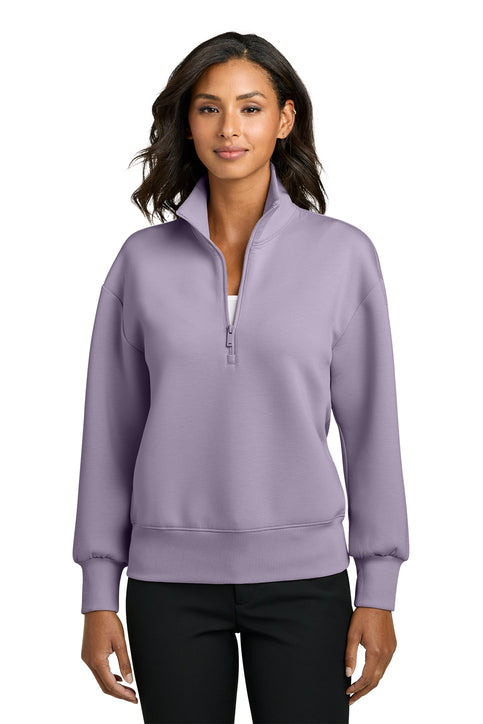 Mercer+Mettle Women's Soft Spacer 1/4-Zip MM3101