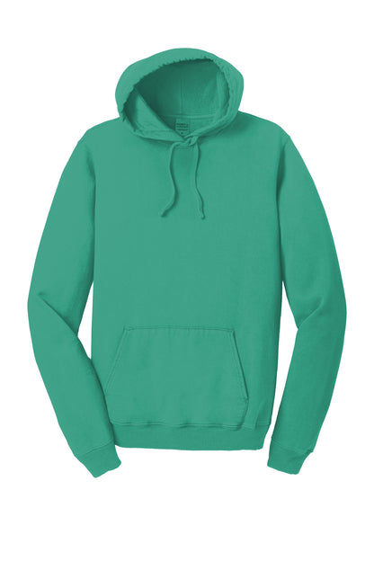 Port & Co Beach Wash Garment-Dyed Pullover Hooded Sweatshirt. PC098H