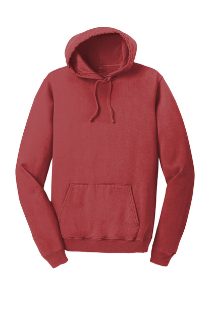 Port & Co Beach Wash Garment-Dyed Pullover Hooded Sweatshirt. PC098H