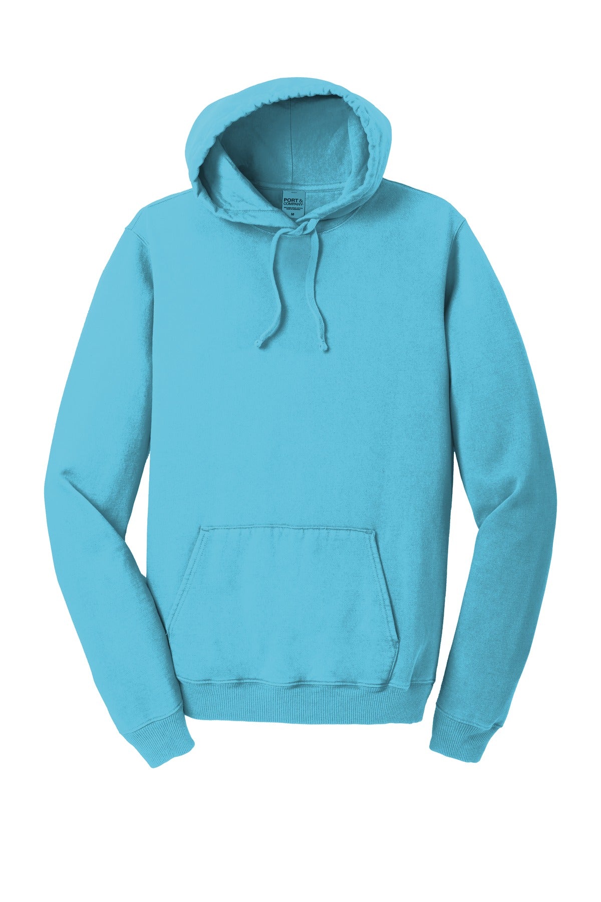 Port & Co Beach Wash Garment-Dyed Pullover Hooded Sweatshirt. PC098H