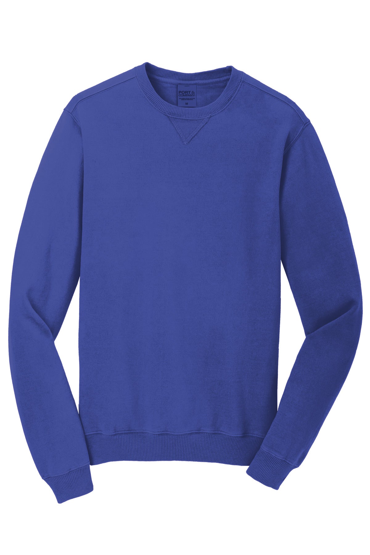 Port & Co Beach Wash Garment-Dyed Crewneck Sweatshirt PC098