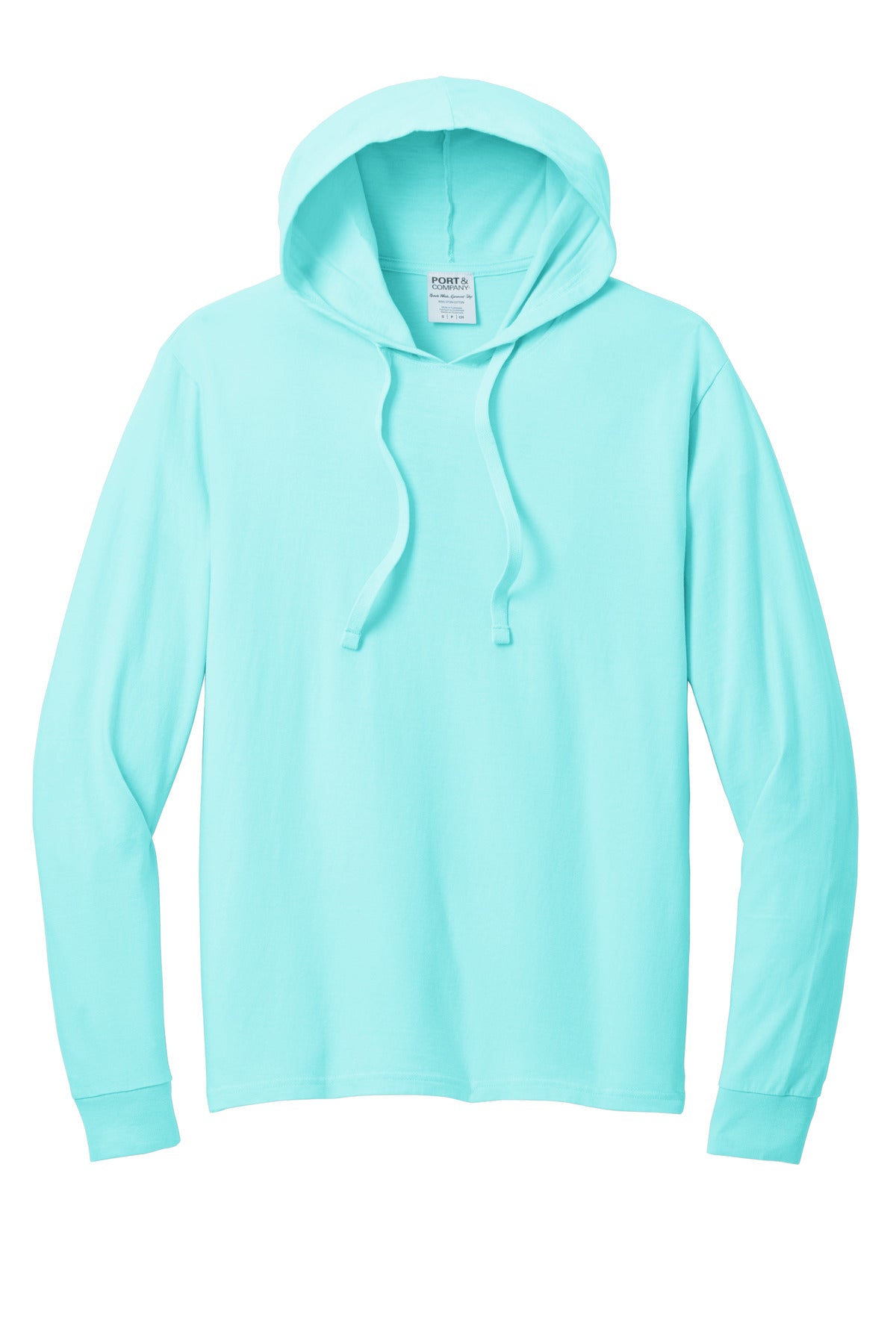 Port & Co Beach Wash Garment-Dyed Pullover Hooded Tee PC099H