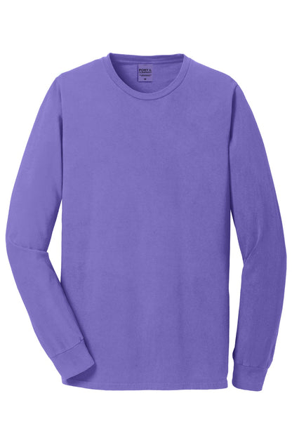 Port & Co Beach Wash Garment-Dyed Long Sleeve Tee PC099LS