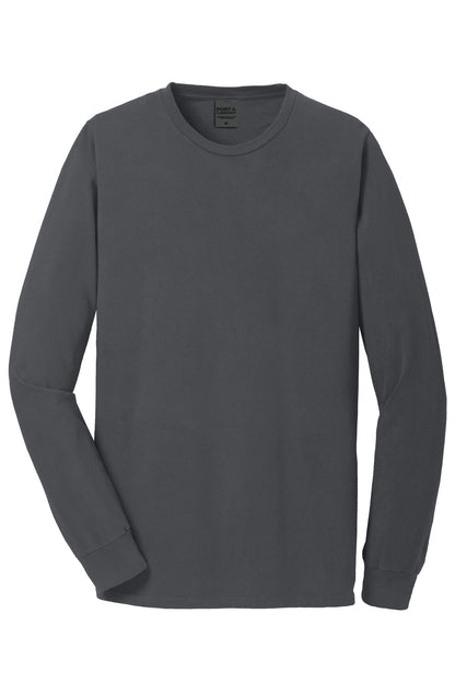 Port & Co Beach Wash Garment-Dyed Long Sleeve Tee PC099LS