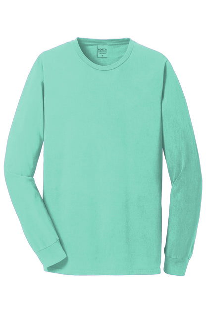 Port & Co Beach Wash Garment-Dyed Long Sleeve Tee PC099LS