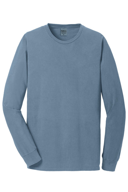 Port & Co Beach Wash Garment-Dyed Long Sleeve Tee PC099LS