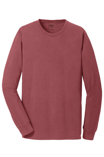 Port & Co Beach Wash Garment-Dyed Long Sleeve Tee PC099LS