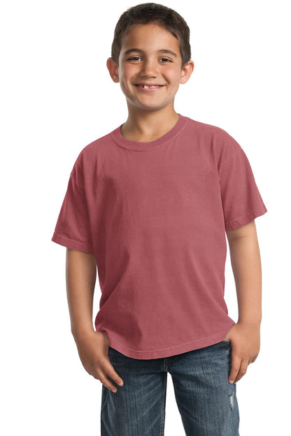 Port & Co Youth Beach Wash Garment-Dyed Tee. PC099Y