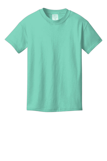 Port & Co Youth Beach Wash Garment-Dyed Tee. PC099Y