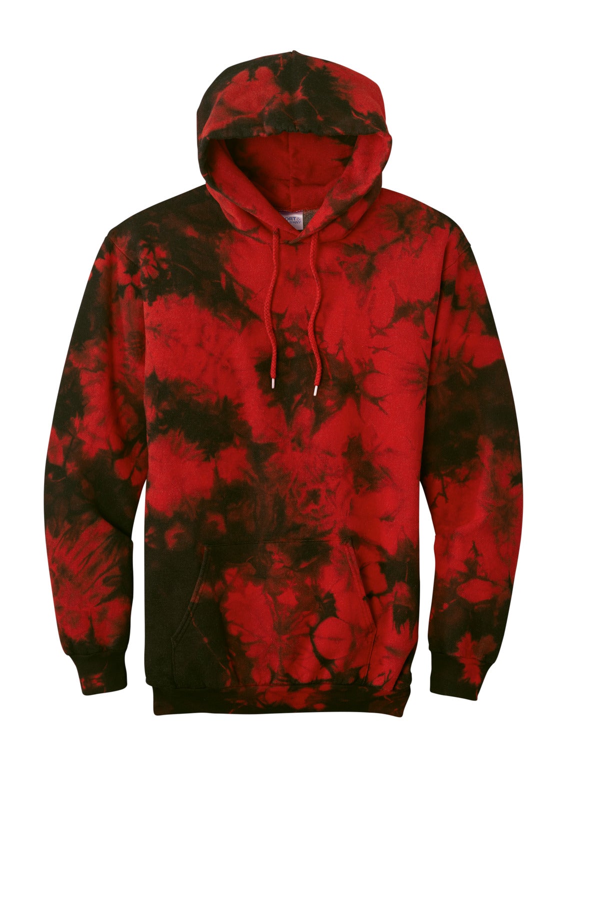 Port & Co Crystal Tie-Dye Pullover Hoodie PC144