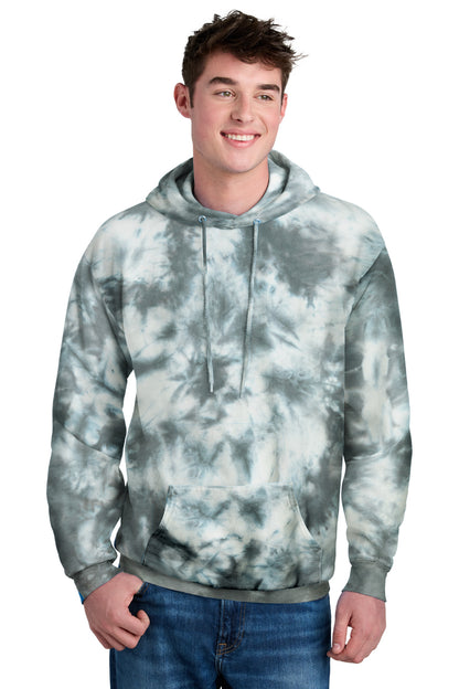 Port & Co Crystal Tie-Dye Pullover Hoodie PC144