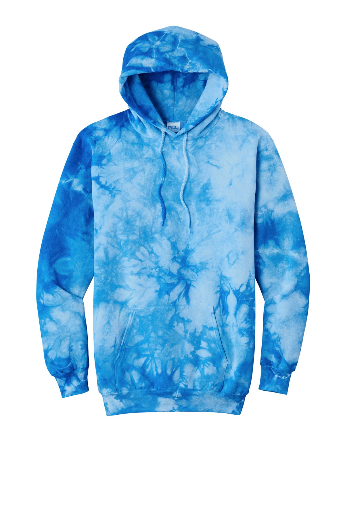 Port & Co Crystal Tie-Dye Pullover Hoodie PC144