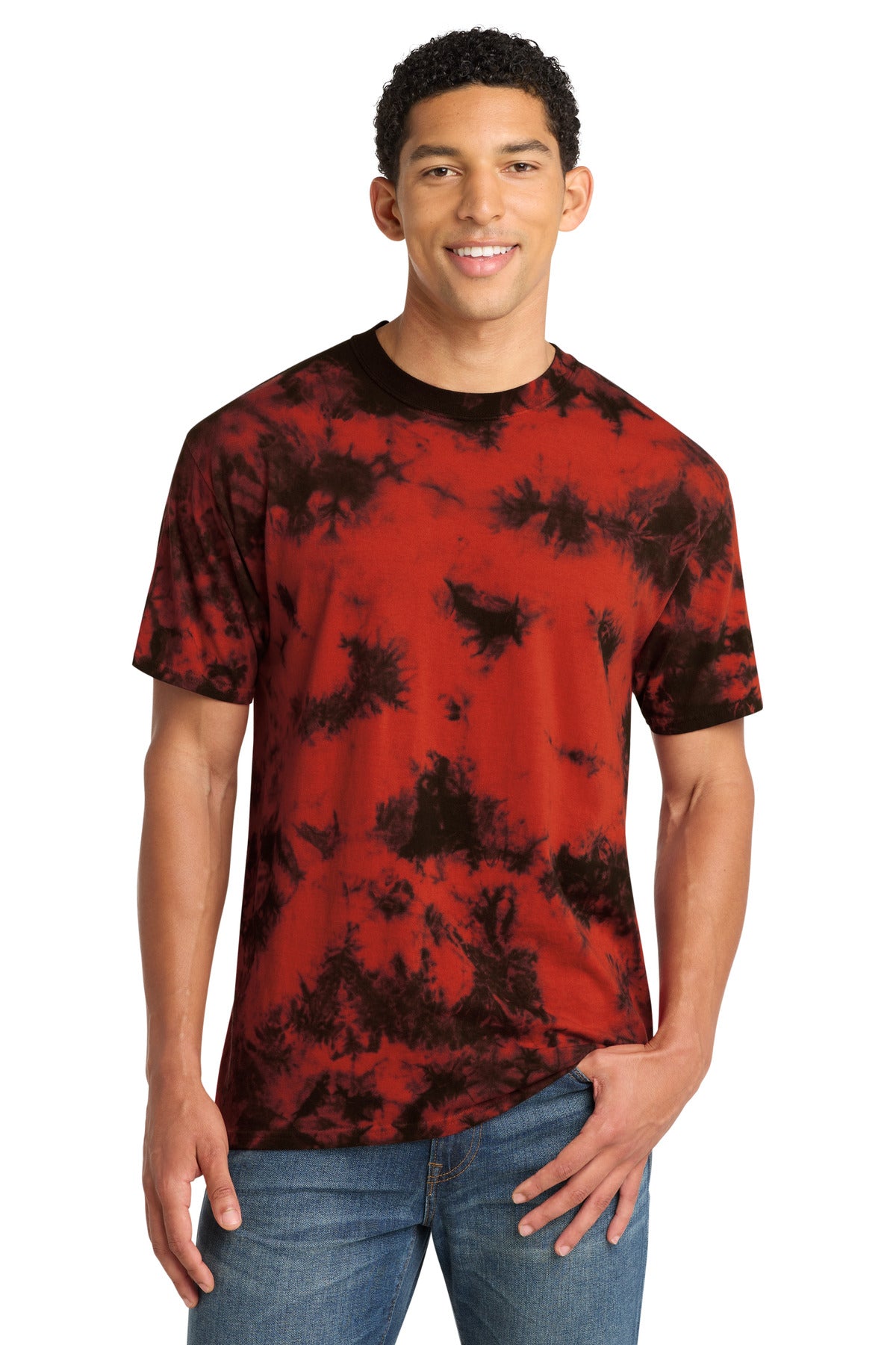 SanMar PC145_blackred_model_front.jpg