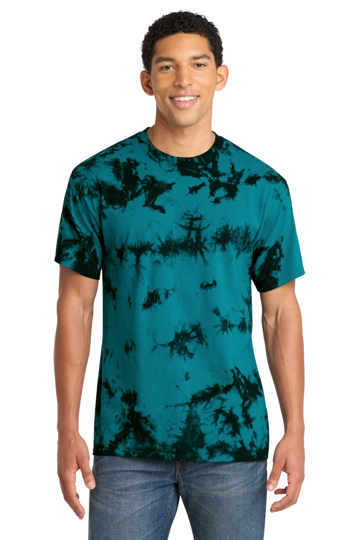SanMar PC145_blackteal_model_front.jpg