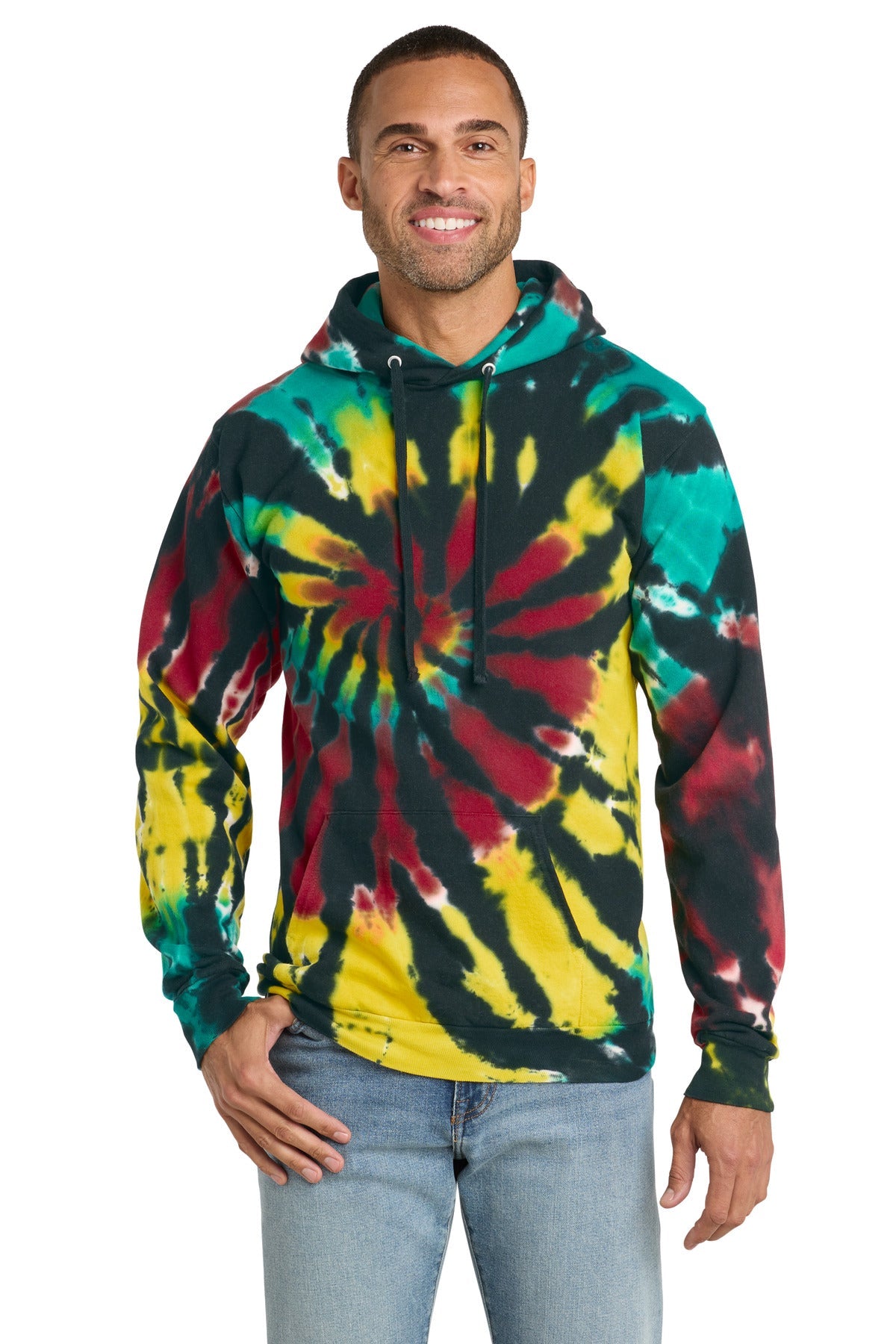 SanMar PC146_islandspiral_model_front.jpg?v=1762291841