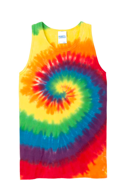 Port & Co Tie-Dye Tank Top. PC147TT