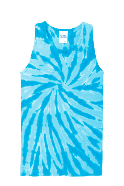 Port & Co Tie-Dye Tank Top. PC147TT