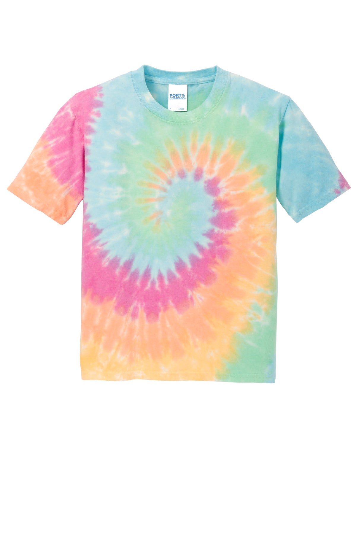 Port & Co Youth Tie-Dye Tee. PC147Y