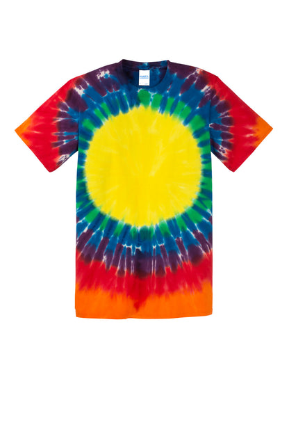 Port & Co Youth Window Tie-Dye Tee. PC149Y