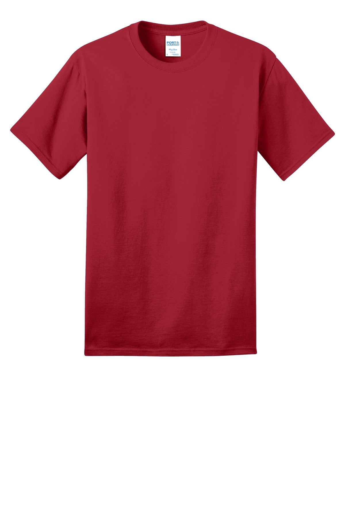 Port & Co Ring Spun Cotton Tee. PC150