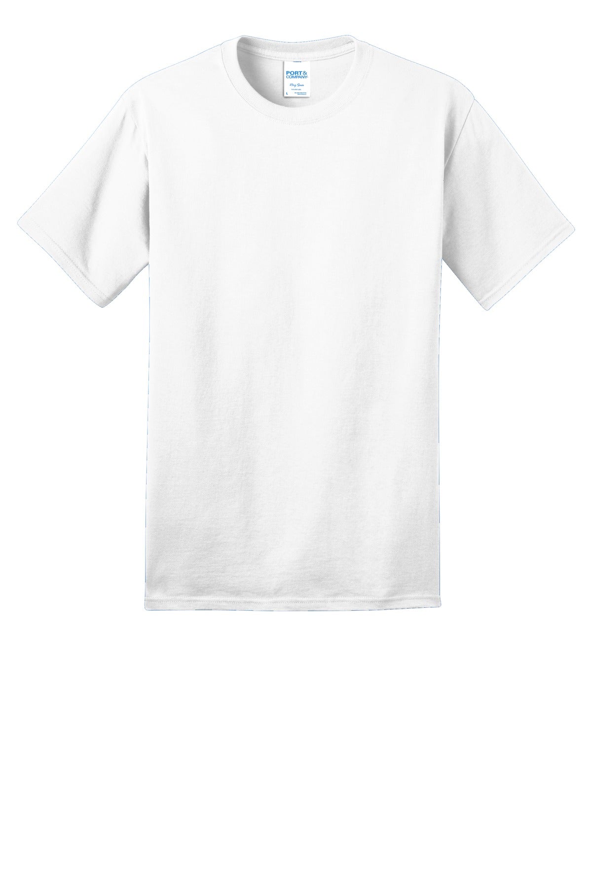 Port & Co Ring Spun Cotton Tee. PC150