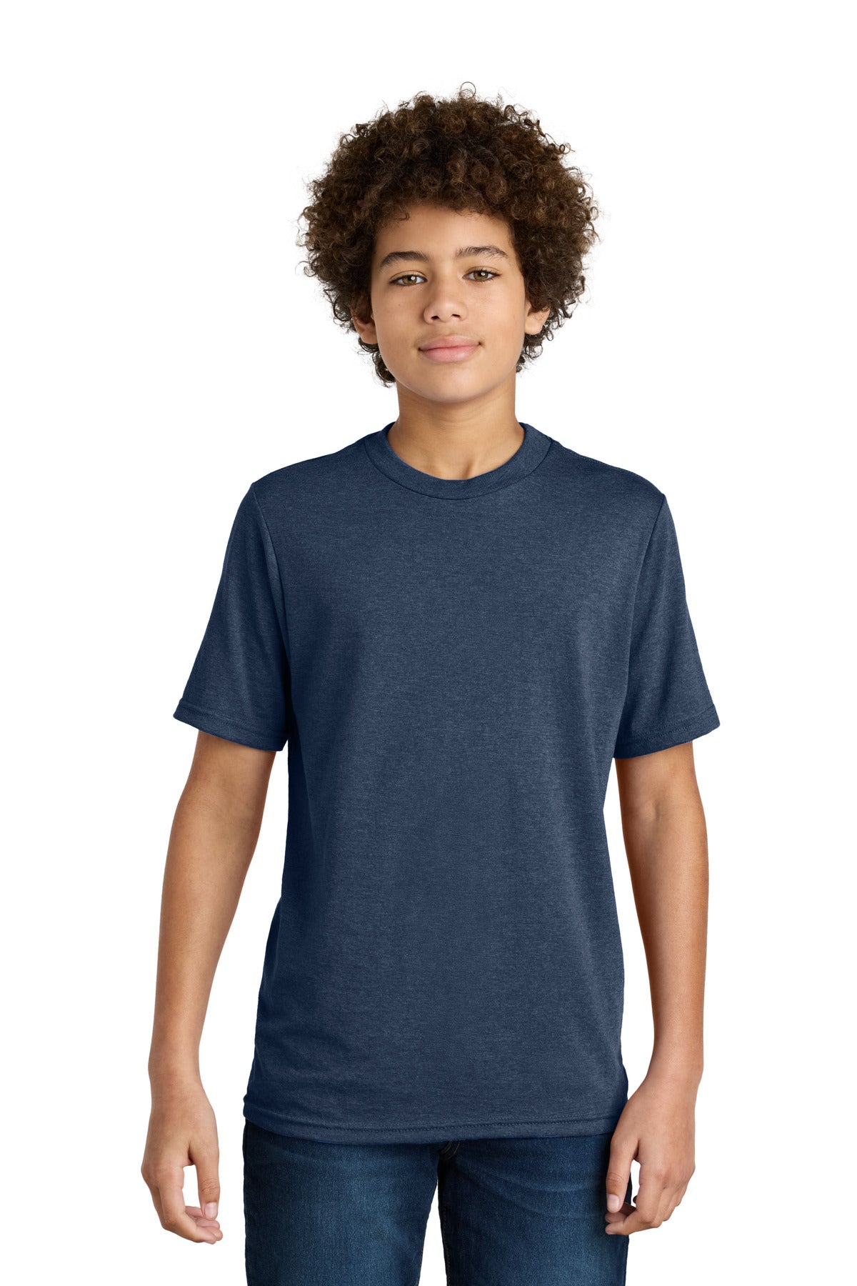 SanMar PC340Y_teamnavyheather_model_front.jpg